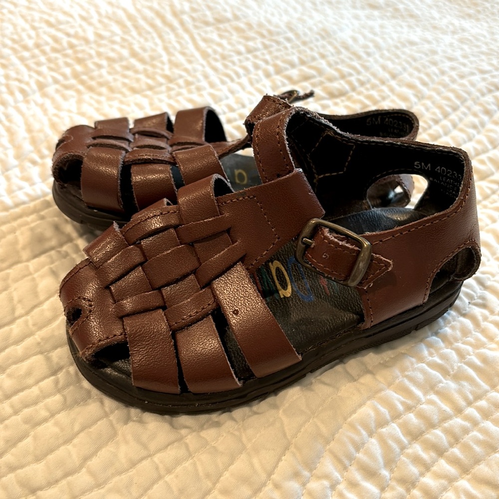 Scott David Brown Sandals Size 5